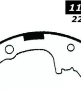 Centric Heavy Duty Brake Shoes 112.05380                                     - 112.05380 - Image 2