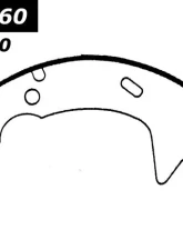 Centric Heavy Duty Brake Shoes 112.05660                                     - 112.05660 - Image 2