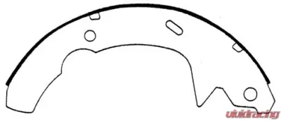 Centric Heavy Duty Brake Shoes 112.05990 - 112.05990