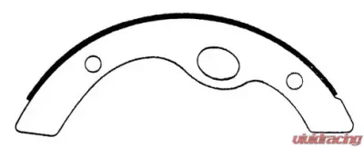 Centric Heavy Duty Brake Shoes 112.06020 - 112.06020