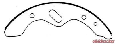 Centric Heavy Duty Brake Shoes 112.06140 - 112.06140