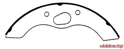 Centric Heavy Duty Brake Shoes 112.06150 - 112.06150