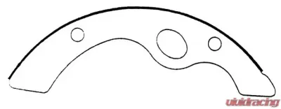 Centric Heavy Duty Brake Shoes 112.06320 - 112.06320