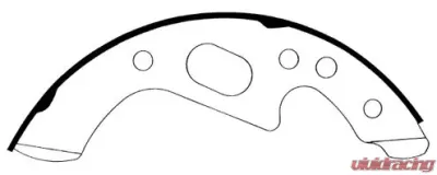 Centric Heavy Duty Brake Shoes 112.06690 - 112.06690