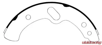 Centric Heavy Duty Brake Shoes 112.06720 - 112.06720