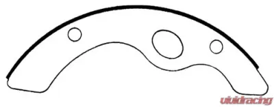 Centric Heavy Duty Brake Shoes 112.06790 - 112.06790