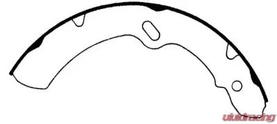 Centric Heavy Duty Brake Shoes 112.06800 - 112.06800