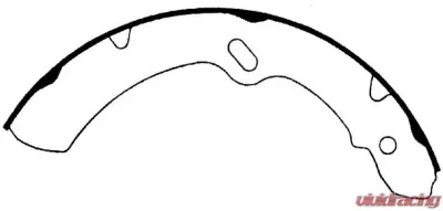 Centric Heavy Duty Brake Shoes 112.06810 - 112.06810