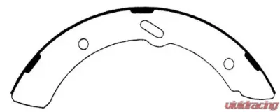 Centric Heavy Duty Brake Shoes 112.06820 - 112.06820