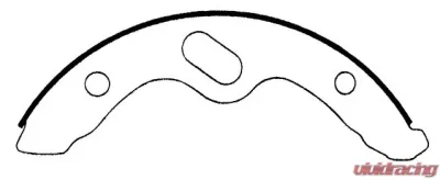 Centric Heavy Duty Brake Shoes 112.06840 - 112.06840