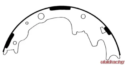Centric Heavy Duty Brake Shoes 112.07040 - 112.07040