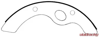 Centric Heavy Duty Brake Shoes 112.07170 - 112.07170