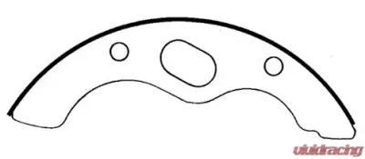 Centric Heavy Duty Brake Shoes 112.07270 - 112.07270