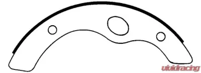 Centric Heavy Duty Brake Shoes 112.07300 - 112.07300