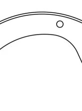 Centric Riveted Parking Brake Shoes 112.10620                                     - 112.10620 - Image 2