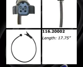Centric Brake Pad Sensor Wires 116.20002