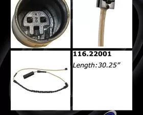 Centric Brake Pad Sensor Wires 116.22001