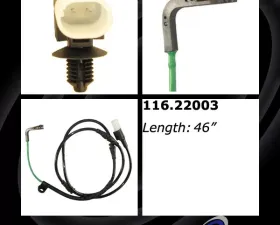 Centric Brake Pad Sensor Wires 116.22003