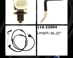 Centric Brake Pad Sensor Wires 116.22004