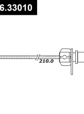 Centric Brake Pad Sensor Wires 116.33010                                     - 116.33010 - Image 3