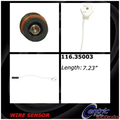 Centric Brake Pad Sensor Wires 116.35003 - 116.35003
