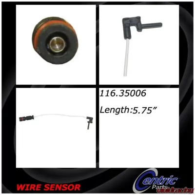 Centric Brake Pad Sensor Wires 116.35006 - 116.35006
