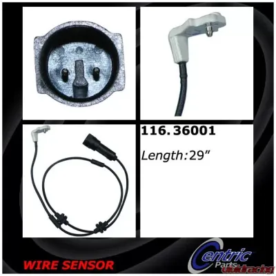 Centric Brake Pad Sensor Wires 116.36001 - 116.36001