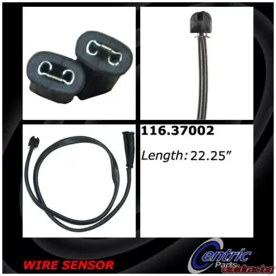 Centric Brake Pad Sensor Wires 116.37002 - 116.37002