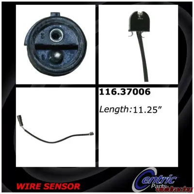 Centric Brake Pad Sensor Wires 116.37006 - 116.37006