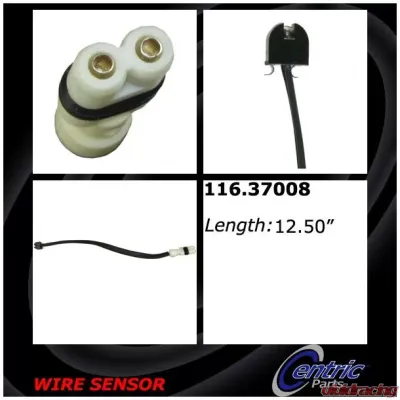 Centric Brake Pad Sensor Wires 116.37008 - 116.37008