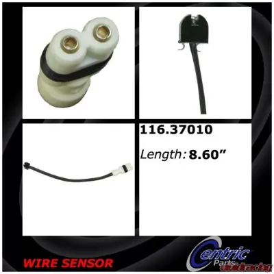 Centric Brake Pad Sensor Wires 116.37010 - 116.37010