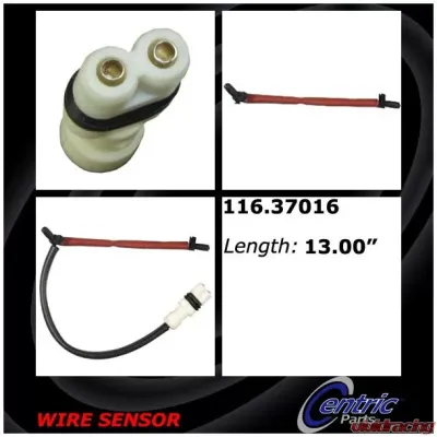 Centric Brake Pad Sensor Wires 116.37016 - 116.37016