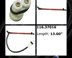 Centric Brake Pad Sensor Wires 116.37016