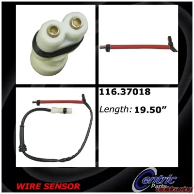 Centric Brake Pad Sensor Wires 116.37018 - 116.37018