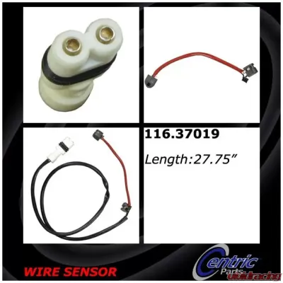 Centric Brake Pad Sensor Wires 116.37019 - 116.37019