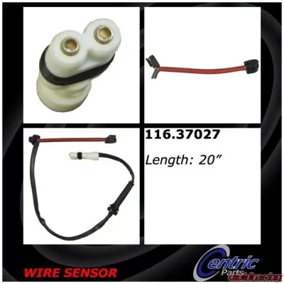 Centric Brake Pad Sensor Wires 116.37027 - 116.37027