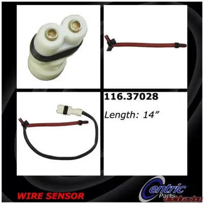 Centric Brake Pad Sensor Wires 116.37028 - 116.37028