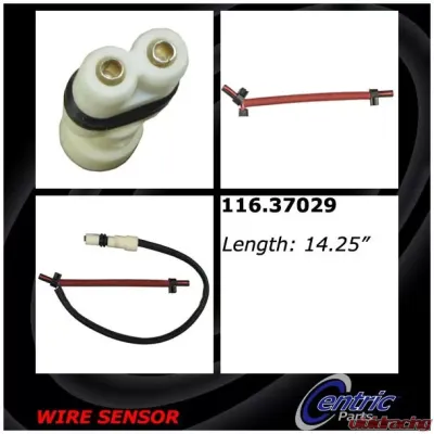 Centric Brake Pad Sensor Wires 116.37029 - 116.37029