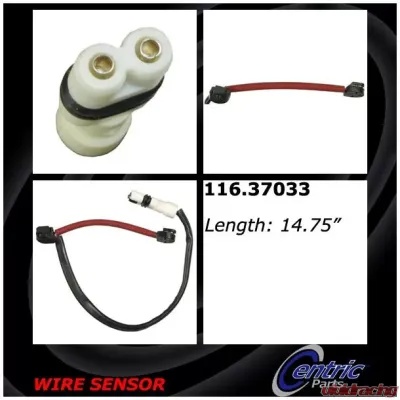 Centric Brake Pad Sensor Wires 116.37033 - 116.37033