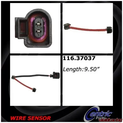 Centric Brake Pad Sensor Wires 116.37037 - 116.37037
