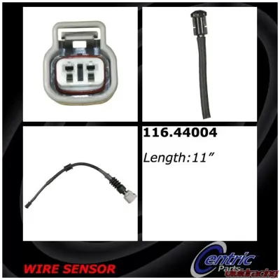 Centric Brake Pad Sensor Wires 116.44004 - 116.44004