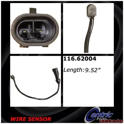 Centric Brake Pad Sensor Wires 116.62004 - 116.62004
