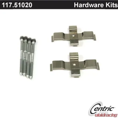 Centric Disc Brake Hardware Kit 117.51020 - 117.51020