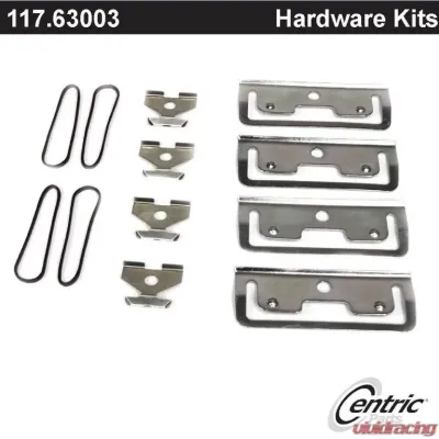 Centric Disc Brake Hardware Kit 117.63003 - 117.63003