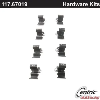Centric Disc Brake Hardware Kit 117.67019 - 117.67019