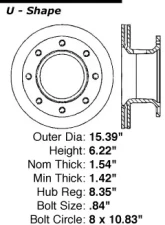 Centric Premium Brake Rotor 120.79018                                     - 120.79018 - Image 4