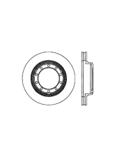 Centric Premium Brake Rotor 120.83014                                     - 120.83014 - Image 2
