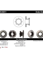 Centric Premium Brake Rotor 120.86011                                     - 120.86011 - Image 2