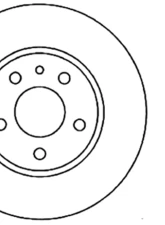 Centric C-Tek Standard Brake Rotor 121.02007                                     - 121.02007 - Image 4