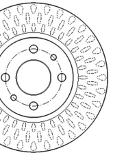 Centric C-Tek Standard Brake Rotor 121.04002                                     - 121.04002 - Image 4